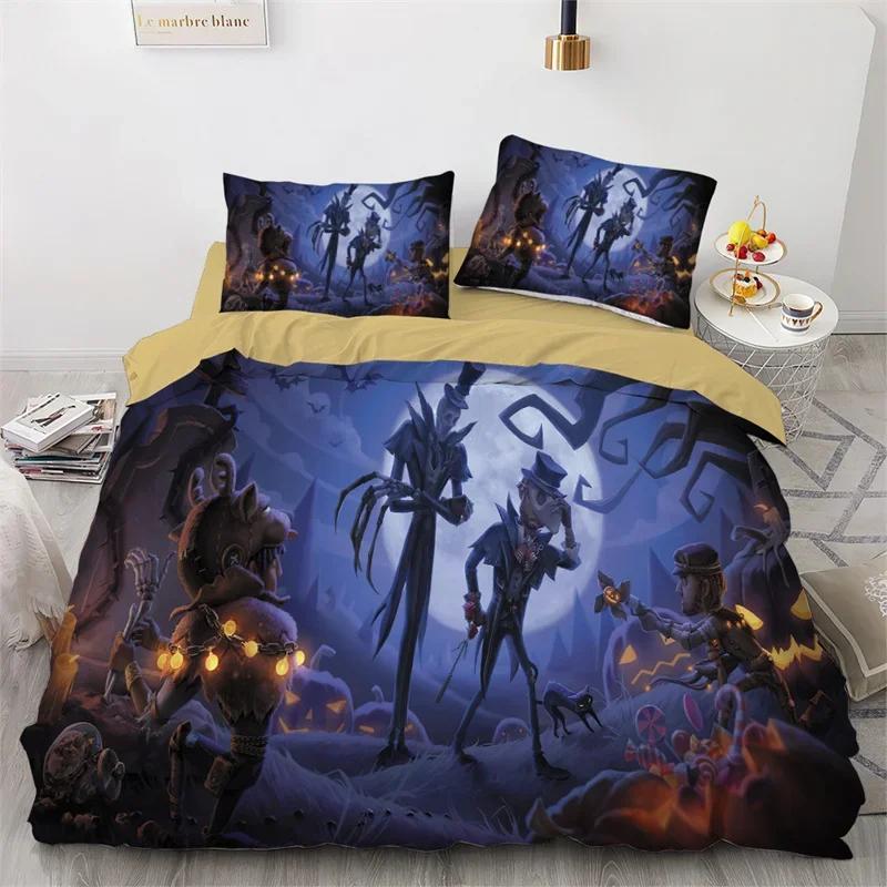 Halloween Duvet Cover Queen King Cartoon Pumpkin Comforter Cover Lantern Bedding Set Microfiberghost Quilt Cover For Boys Girls