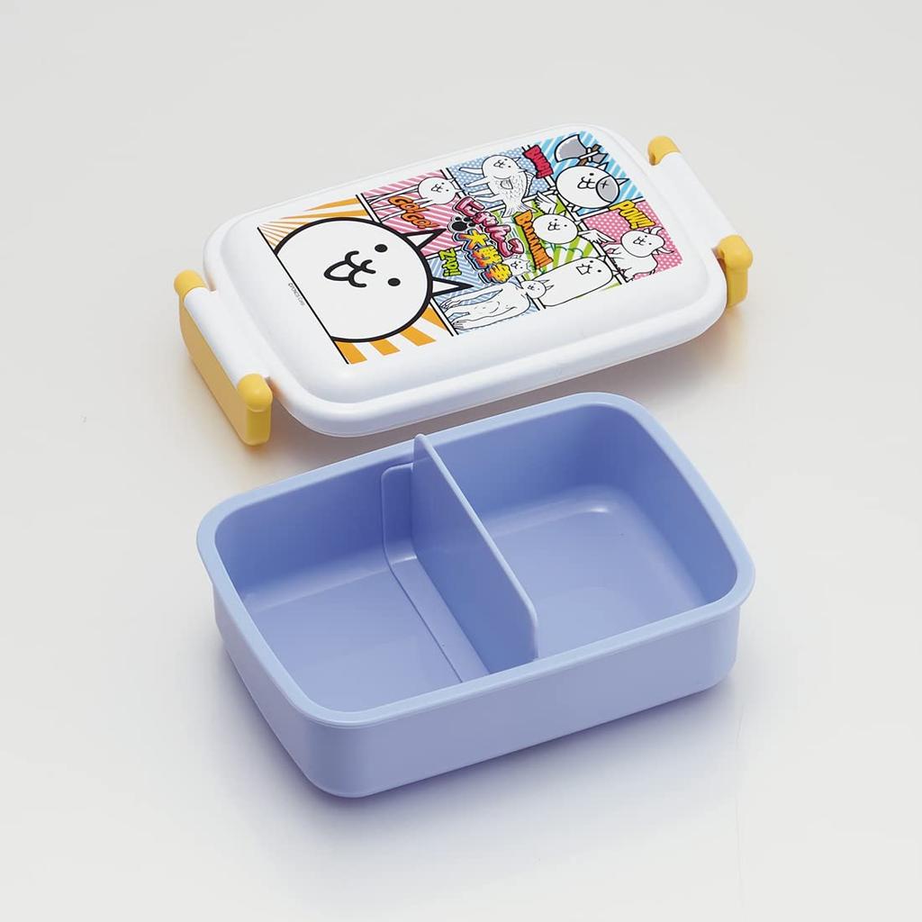 Skater Bento The Battle Cats 23 for Made in Japan Box, 450ml, Design, Antibacterial, Children, (RBF3ANAG-A)