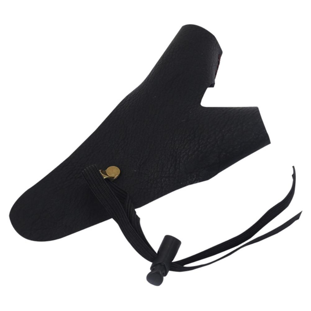 Archery Hand Guard Protector Leather Shooting Glove for Left Hand