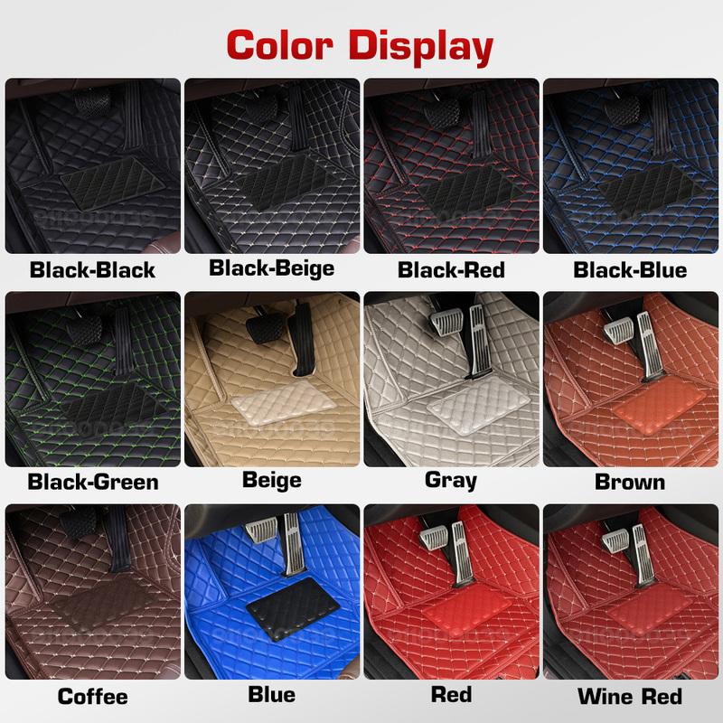 Car Floor Mats For JAC T8 Pro 2024 Custom Auto Foot Pads Automobile Carpet Cover Interior Accessories