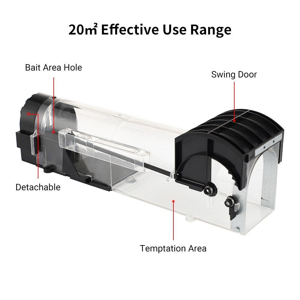 1/2 шт. многоразовая ловушка для мышей, клетка для крыс, ловушка для мышей, умная ловушка для мышей, автоматические ловушки для крыс, контроль домашних животных
