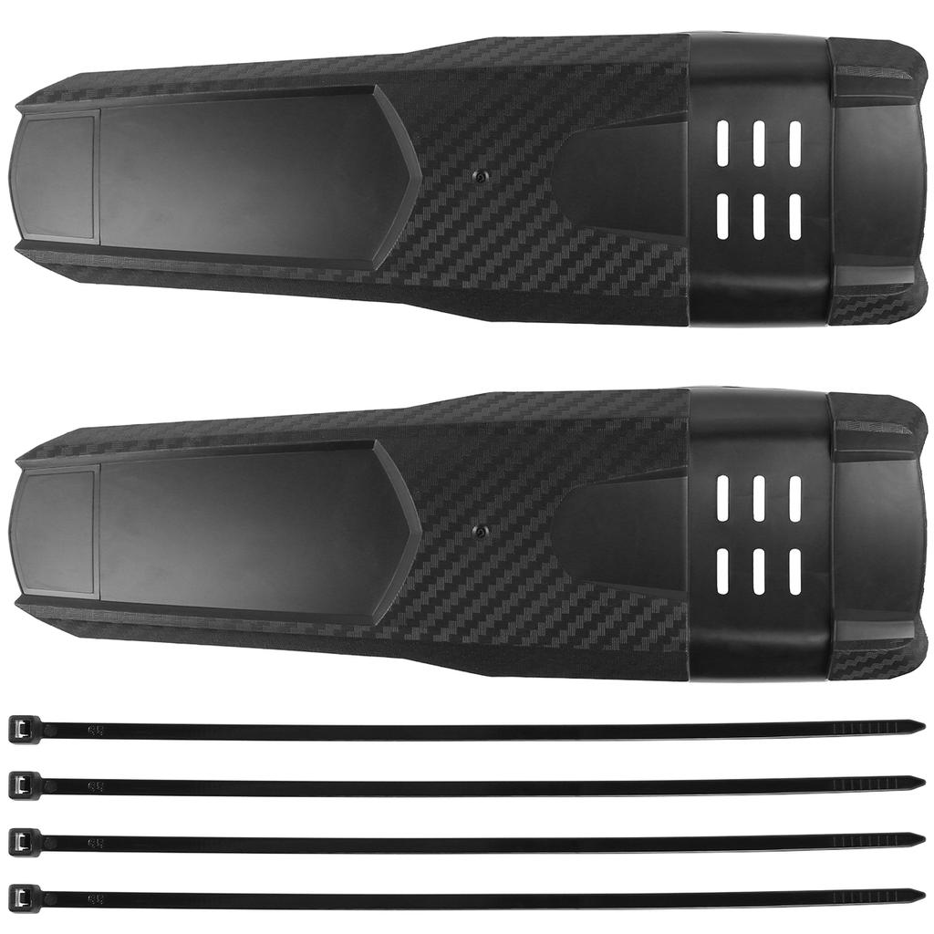 2 шт./1 шт. переднее и заднее велосипедное крыло MTB велосипедное крыло горного велосипеда углеродное волокно колесные крылья брызговик велосипедные части