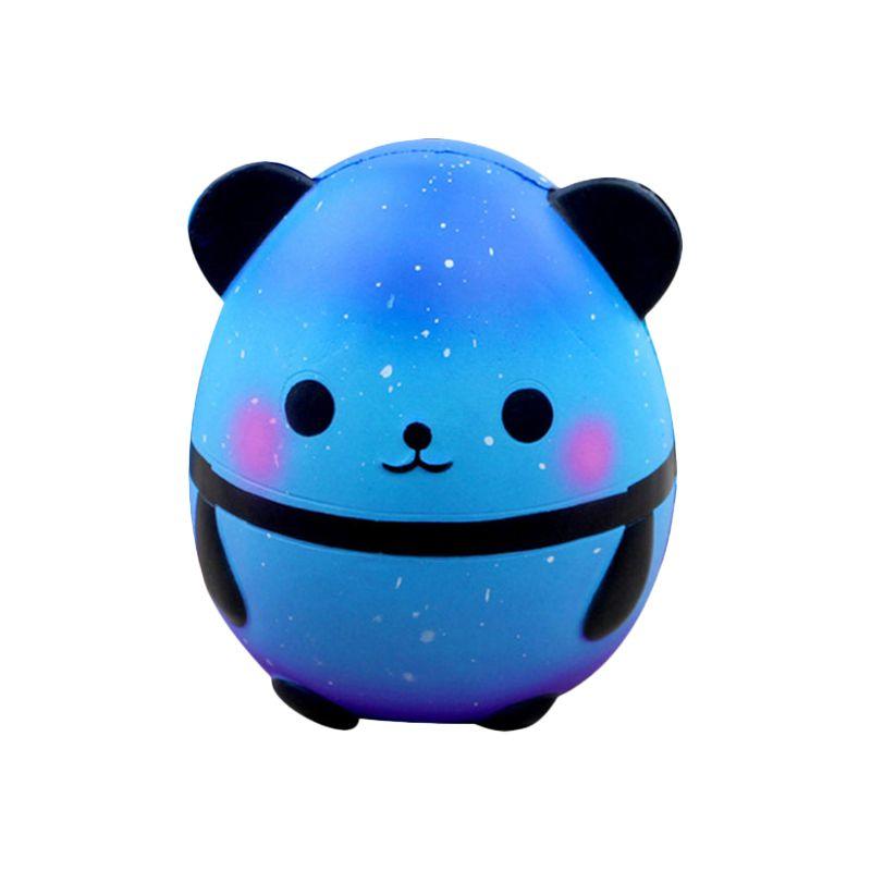 Очаровательная игрушка-сквиши в виде панды, медленно поднимающаяся, мягкая и нежная, которую можно сжимать, кукла-животное для детей