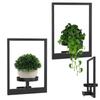 Stylish Picture Frame Wall Plant Holder Wall Mounted Succulent  Hanger  For Home Decor