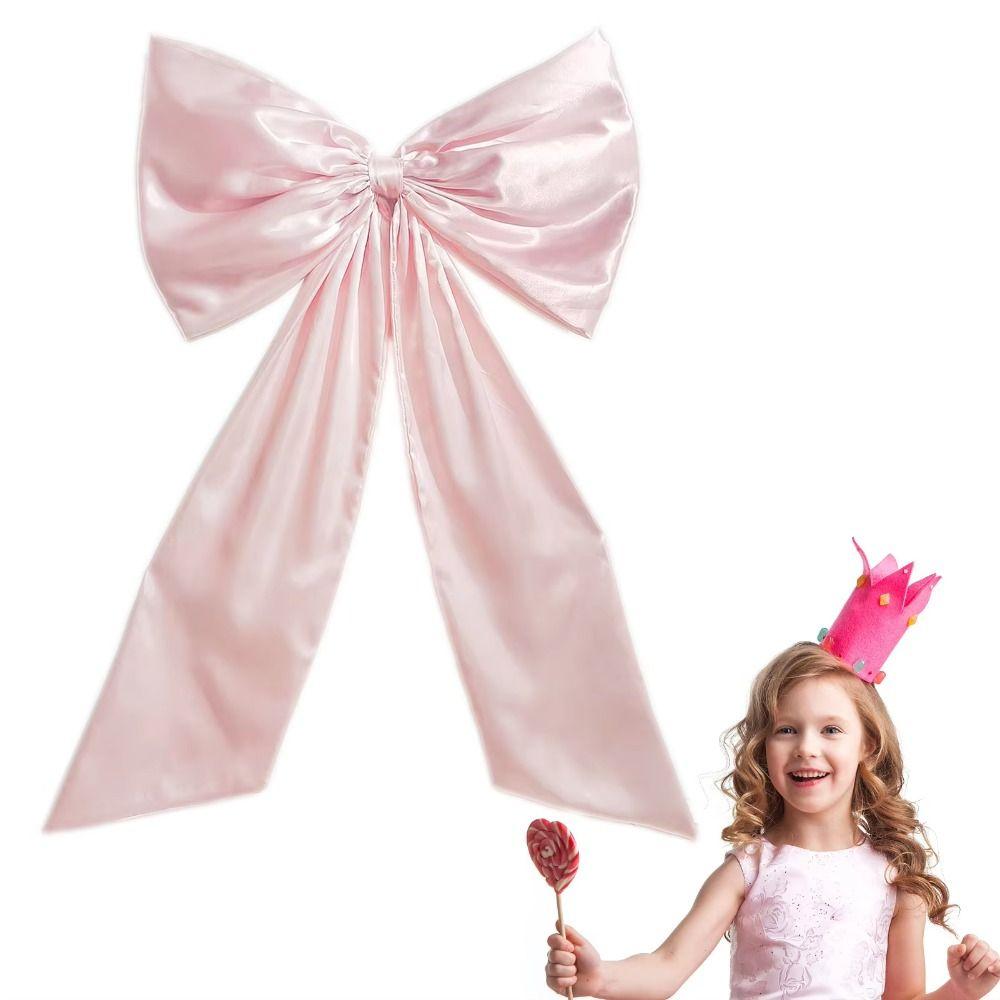 Hanging Ornaments Large Bow Decor Wall Pendant Giant Ribbon Tie  Birthday Party