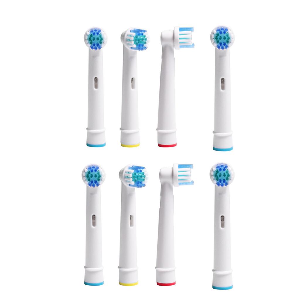 Ramidos White Replacement Toothbrush Head 8 Packs Contains Four Color Coils