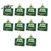 Decorative Christmas Tree Greeting Cards 10 Pcs 3D Cards, Holiday Postcards Three Dimensional Bulk for New Year, Winter Xmas Party Supplies