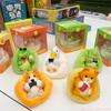 Новая Аниме Фигурка Party Animals Серия Party Animal Lying Win Ручная Работа Милый Кот Утка Коллекционная Фигурка Настольное Украшение Игрушка Подарки