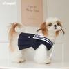 Dog Navy Pet Summer Clothes Sailor Suit Cute Skirt Sweet Puppy Than Bear Schnauzer Costume Breathable