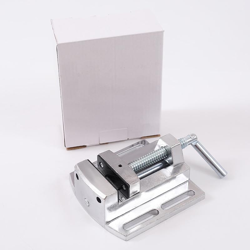 2,5-дюймовые тиски из алюминиевого сплава Мини-плоскогубцы с двойным зажимом для настольной дрели