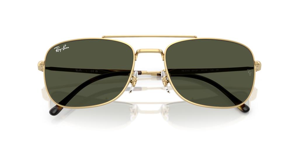 Солнцезащитные очки 0RB3755 ARISTA GREEN Поляризационные [Ray-Ban] 001/3162