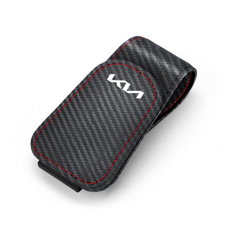 Car Leathers Glasses Clip Sun Visor Sunglasses Card Box For Kia Sportage Ceed Picanto Rio ProCeed Forte K7 K5 K8 K3 K9 Morning BK7