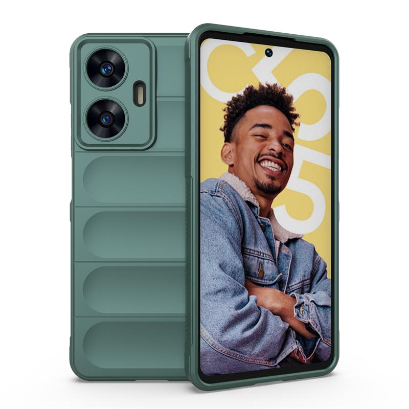 For Realme C55 Case Cover OPPO Realme C55 Capa New Shockproof Armor Back Bumper Soft TPU For Fundas Realme C55 C 55 Cover