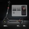 iScooter Электросамокаты IX4 мощные 800 Вт LED 10" с приложением 48В15Ач на 40~45 км Внедорожные шины для взрослых 150 кг