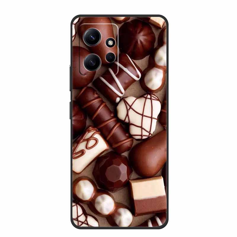 For Xiaomi Redmi Note 12 4G Case Animals Soft Silicone TPU Phone Cases Back Cover for Redmi Note12 4G Fashion 23021RAA2Y Fundas