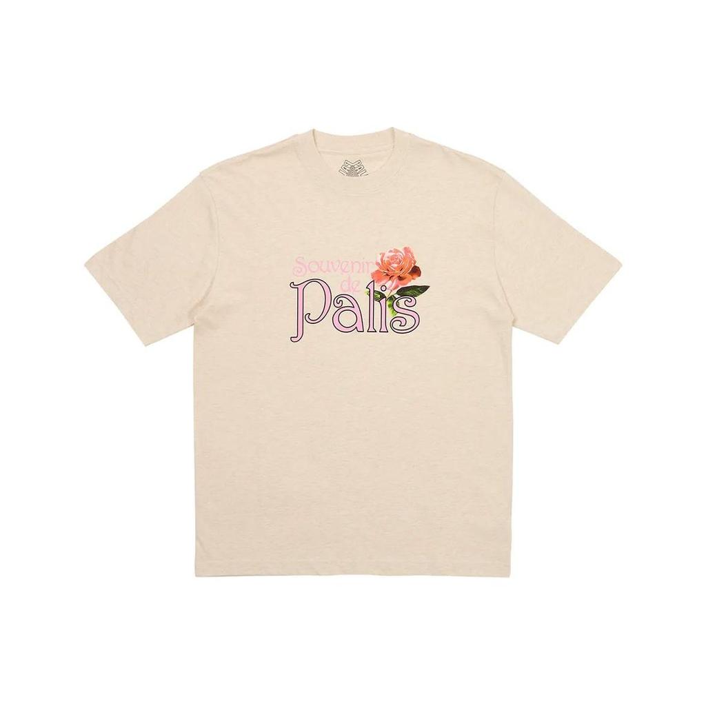 Palace Футболка Alfresco Oatmeal Marl унисекс топы крем P24TS213