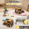 1/64 4WD Радиоуправляемый Мини-самосвал из сплава 2.4G Электрический самосвал Машина с дистанционным управлением Вилочный погрузчик Строительная машина Игрушка для подарка мальчику