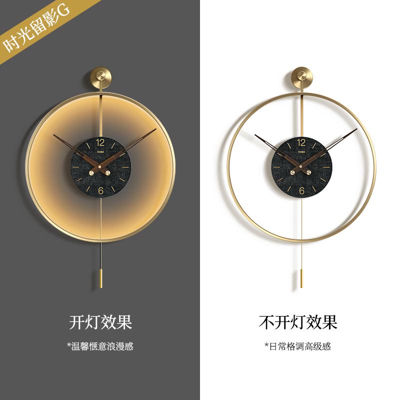 Новые современные светодиодные часы для украшения дома, настенные часы для гостиной, креативные часы для ресторана