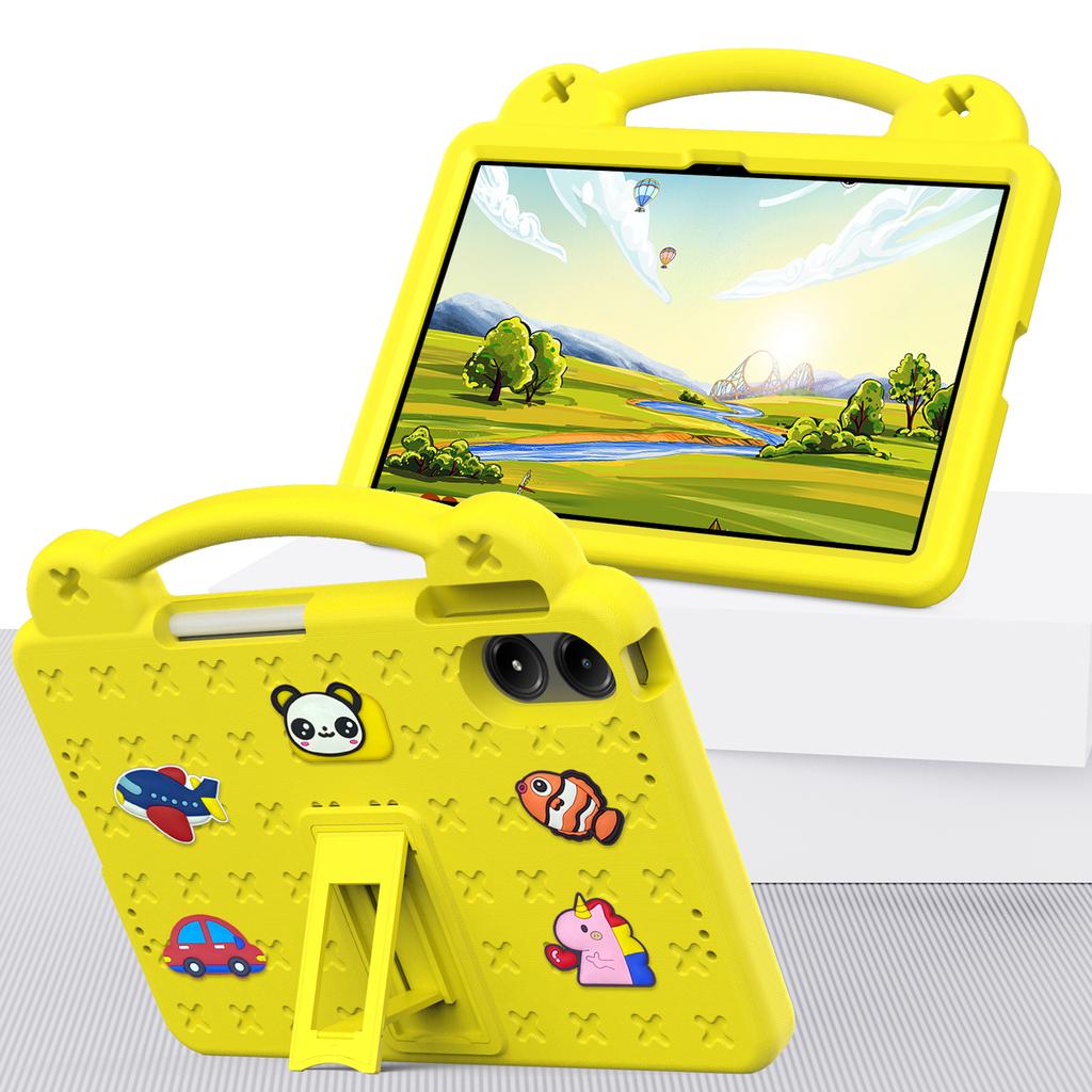 Мультяшный детский чехол из ЭВА для Xiaomi Redmi Pad Pro 12.1 дюйма 2025 с ручкой и подставкой, противоударная обложка Redmi Pad Pro 12.1'' Funda