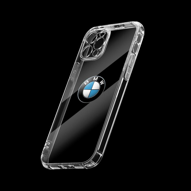 Прозрачный чехол для телефона с логотипом автомобиля Для IPhone 11 12 13 14 Pro Max XR X XS SE 7 8 Plus Для BMW 2 серии F22 F23 F45 F46 F87 F44