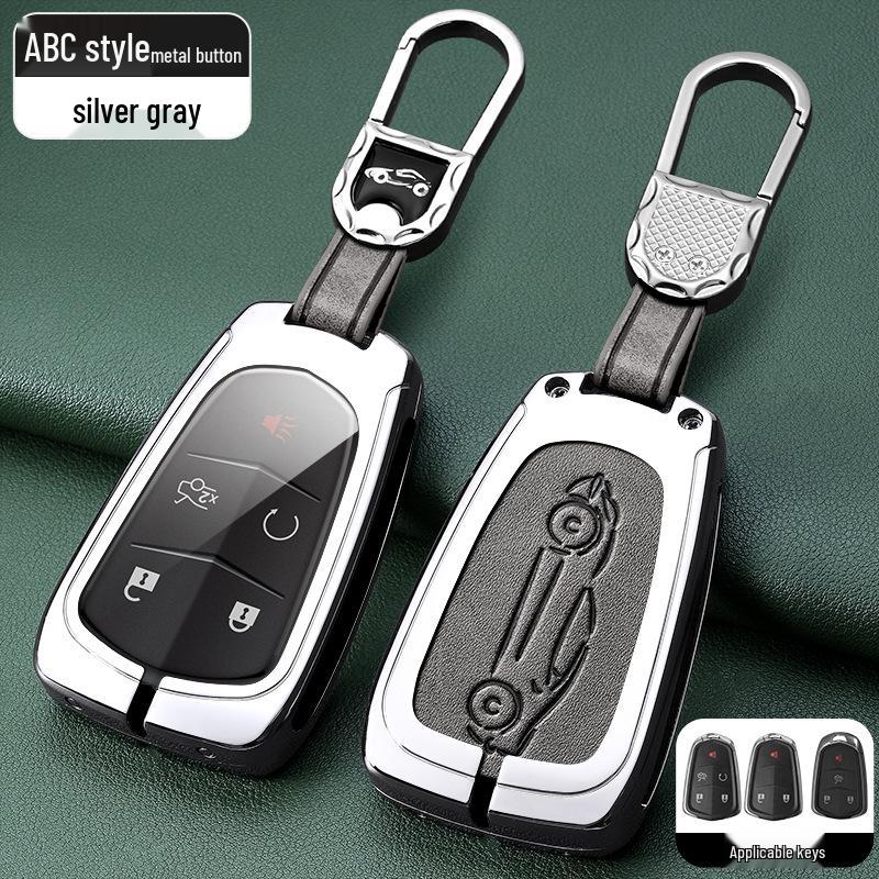 Премиальный металлический чехол для ключа Cadillac XT5, CT5, XT4, XT6, CT6, XTS, ATSL, CT4