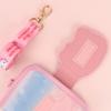 Female Student Hello Kitty Hologram Lightweight Two-stage Necklace Wallet Sanrio Kitty Coin Card Wallet, a Popular Character In Korea