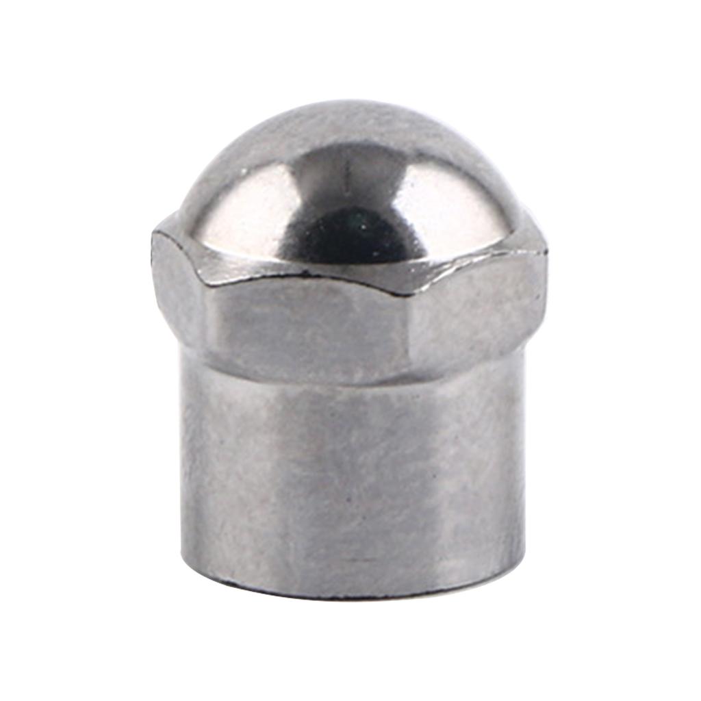 20/50 шт. автомобильных вентилей для шин с круглой головкой, хромированным покрытием, пылезащитными колпачками, клапаны для укладки шин автомобилей, мотоциклов, велосипедов