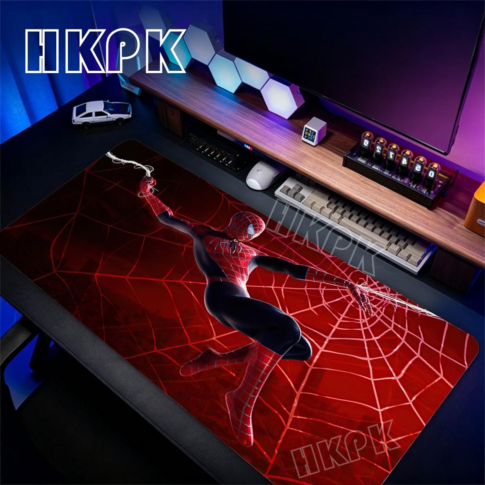 Marvel Spiderman Extra Large Keyboard Mat Table Mats Students Gamer Desktop Mousepad Gaming Mouse Pad for PC Computer Table