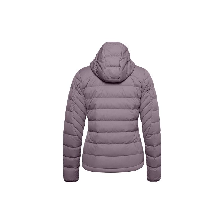 Under Armour Складной легкий пуховик с капюшоном, женская верхняя одежда, свинцово-серый, фиолетовый 1355833-585