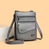 Fashionable and Retro Soft Leather Women's Bag, Single-shoulder Bag, Simple Crossbody Coin Purse