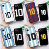 Football Number 10 Case For Realme C55 C33 C31 C35 C30 C11 C15 C25s C21Y GT Neo 5 3T 2T 8 9 10 11 Pro Plus
