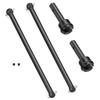 TRINOOD Steel Driveshaft Front Rear Center Universal CVD Dog Bone Diff Cup for 1/8 A-RRMA KRATON V4 V5 Buggy RC Car Parts