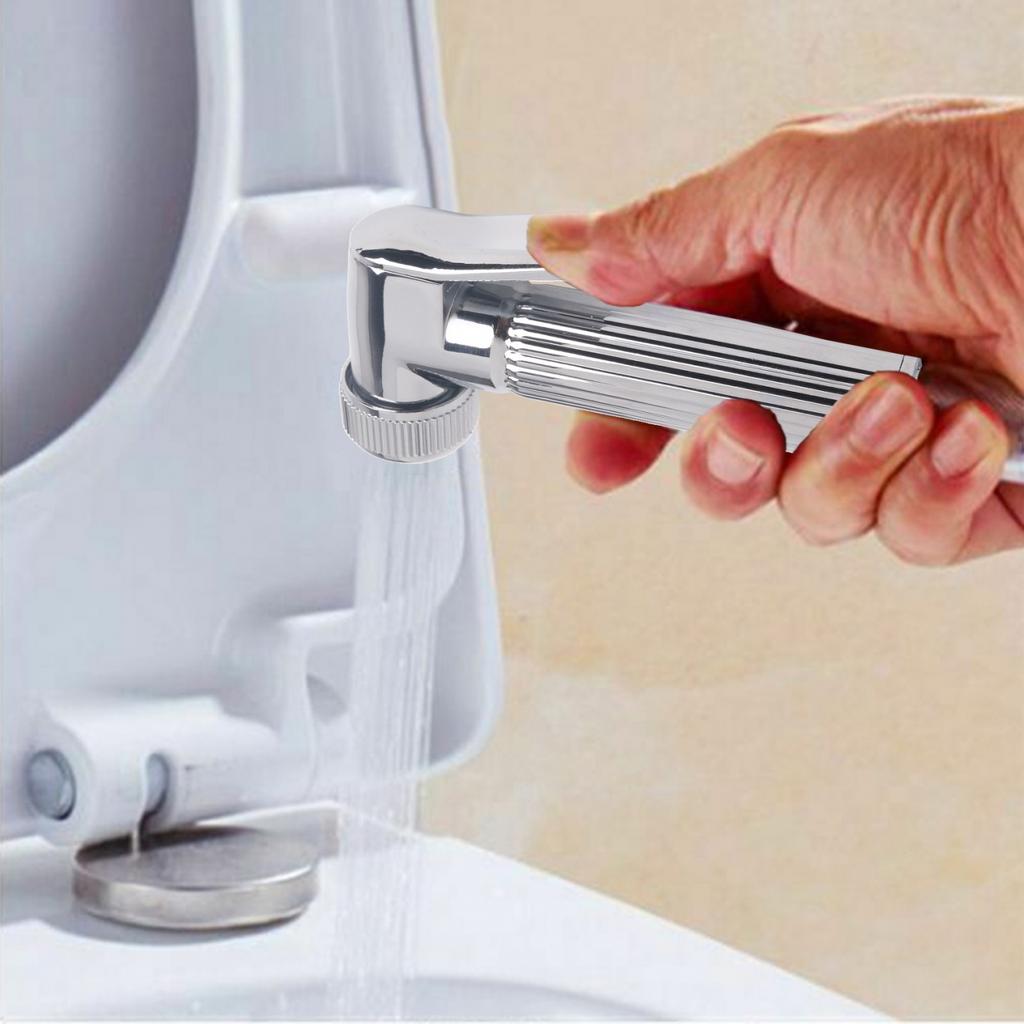 Черный биде-спрей самоочищающаяся душевая лейка цинковый сплав