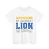 Wolverine On Saturday Lion On Sunday Funny Design T-Shirt