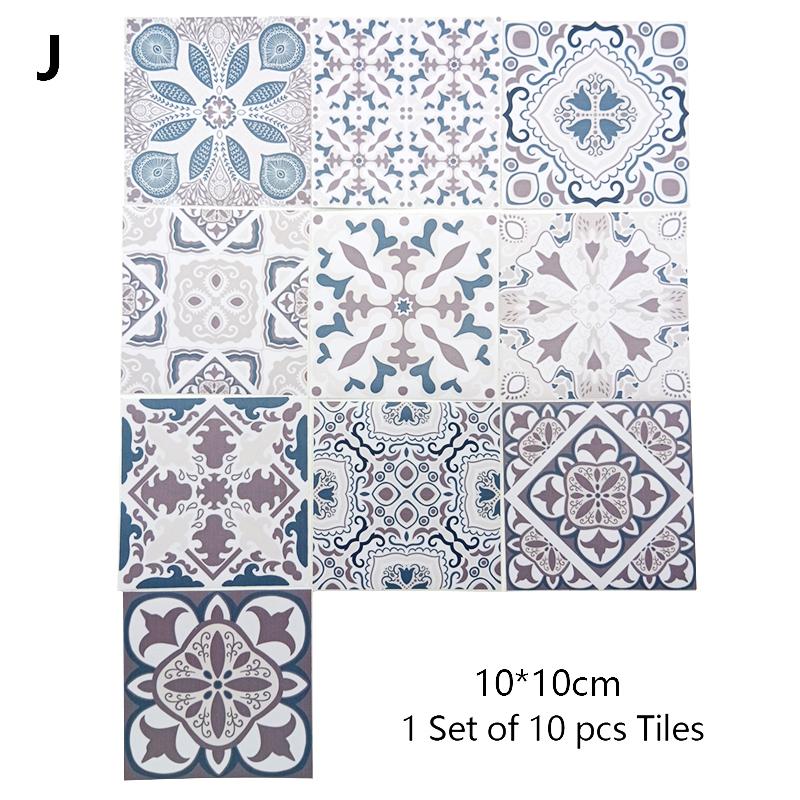 Ретро кухонные столы наклейка плитка узор напольная наклейка матовая поверхность плитка наклейка водонепроницаемая