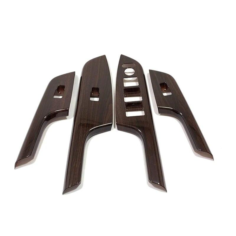 Inner Armrest Door Window Glass Lift Switch Button Panel Cover For Honda CR-V CRV 2012 2013 2014 2015 2016 Car Accessories