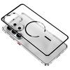 Для Samsung Galaxy S26 Ultra S25 S24 Plus S23 Матовое покрытие Металлическая рамка Съемная Для MagSafe Пряжка Алюминиевый сплав Матовый чехол