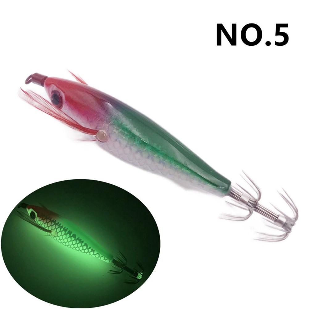 Squid Hook Fishing Lure 1pc 5g/8cm Cuttlefish Fake Bait