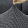 New Solid Color Sofa Bed Cover Elastic Armless Couch Cover Spandex Jacquard Non-slip Slipcovers Washable Sofa Protector For Home