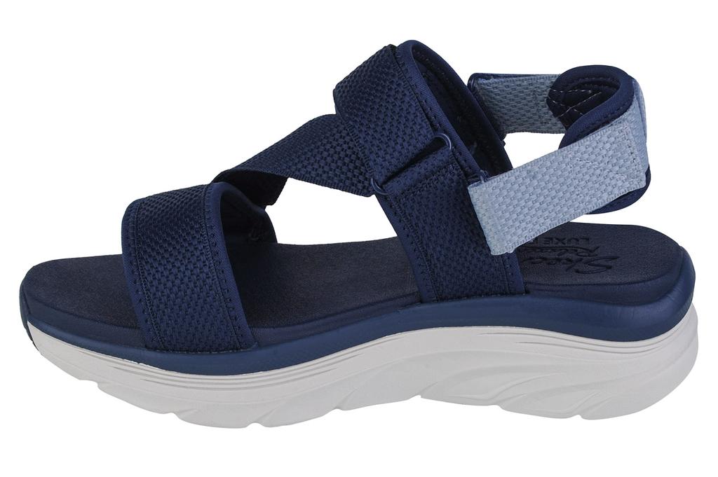 Skechers D'Lux Walker Kind Mind, Женские темно-синие сандалии