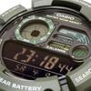Casio Цифровые мужские часы WS-1500H-3BV с отображением данных о рыбалке и лунных данных, черный инвертированный ЖК-дисплей, армейский зеленый, модель для зарубежного рынка [параллельный импорт]