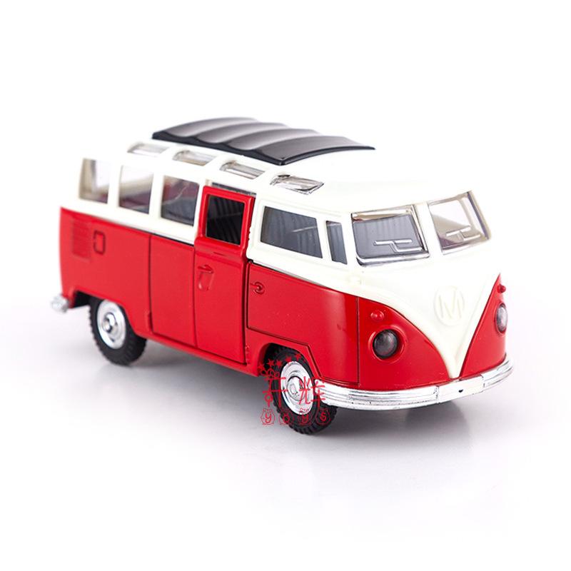 1/32 Alloy Bus Car Model: A Fun and Educational Toy for Boys! Christmas, Halloween, Thanksgiving Day Gift