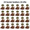 Вторая мировая война Пехотинец Военный Солдат Война Национальная Армия Мини Оружие Модели Строительные Блоки Игрушки из Строительных Блоков для Детей