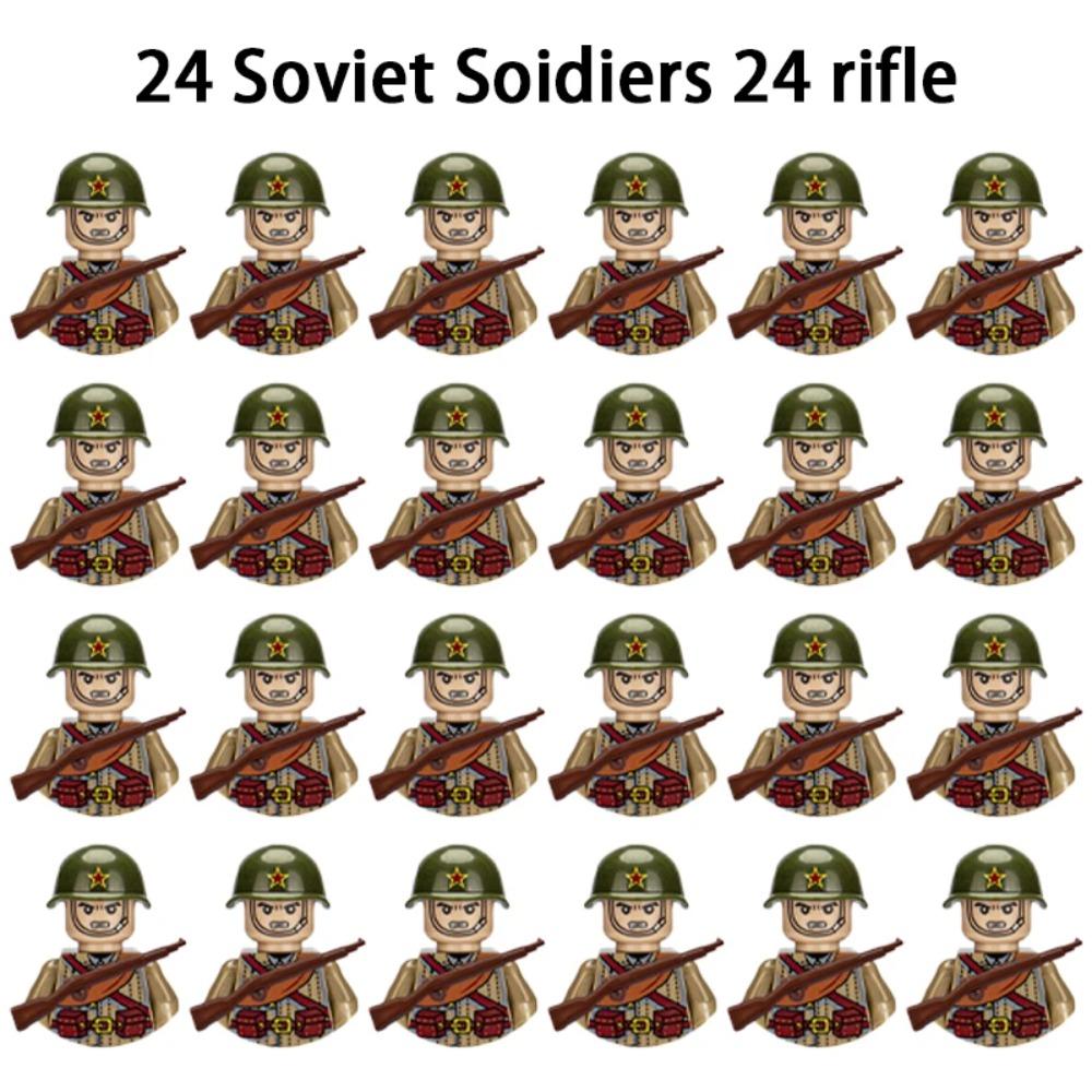 Вторая мировая война Пехотинец Военный Солдат Война Национальная Армия Мини Оружие Модели Строительные Блоки Игрушки из Строительных Блоков для Детей