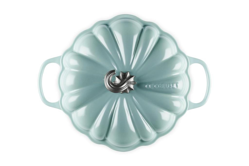 LE CREUSET Чугунная эмалированная кастрюля Signature Buffet Casserole 28 см Sea Salt Induction Духовка совместима с газом [Официальный японский продукт]