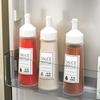 With Lids Salad Sauce Dispenser Kitchen Gadget Oil Spray Bottle Condiment Squeeze Bottles  Ketchup