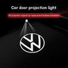W149-2Pcs Volkswagen Emblem Projector Lights Car Door Welcome Lamp For VW GTI Polo Golf Passat Tiguan Arteon Touareg Taigo Caddy CC