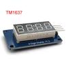 Модуль цифрового светодиодного дисплея TM1637 4 бита TM1638 8 бит 7-сегментный часы КРАСНЫЙ анодный индикатор Четыре последовательных драйвера