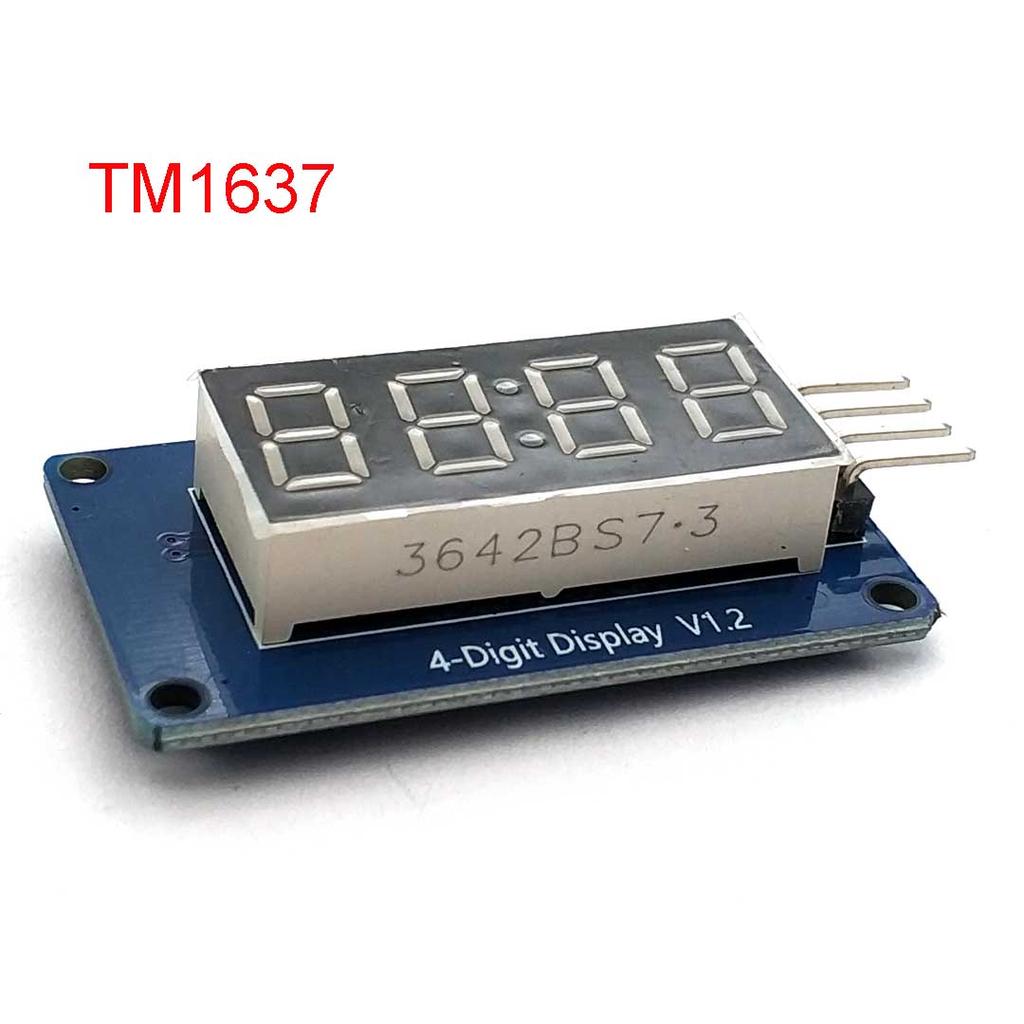 Модуль цифрового светодиодного дисплея TM1637 4 бита TM1638 8 бит 7-сегментный часы КРАСНЫЙ анодный индикатор Четыре последовательных драйвера