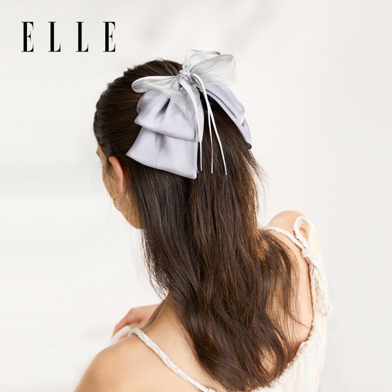ELLE Chiffon Flowing Ponytail Clip